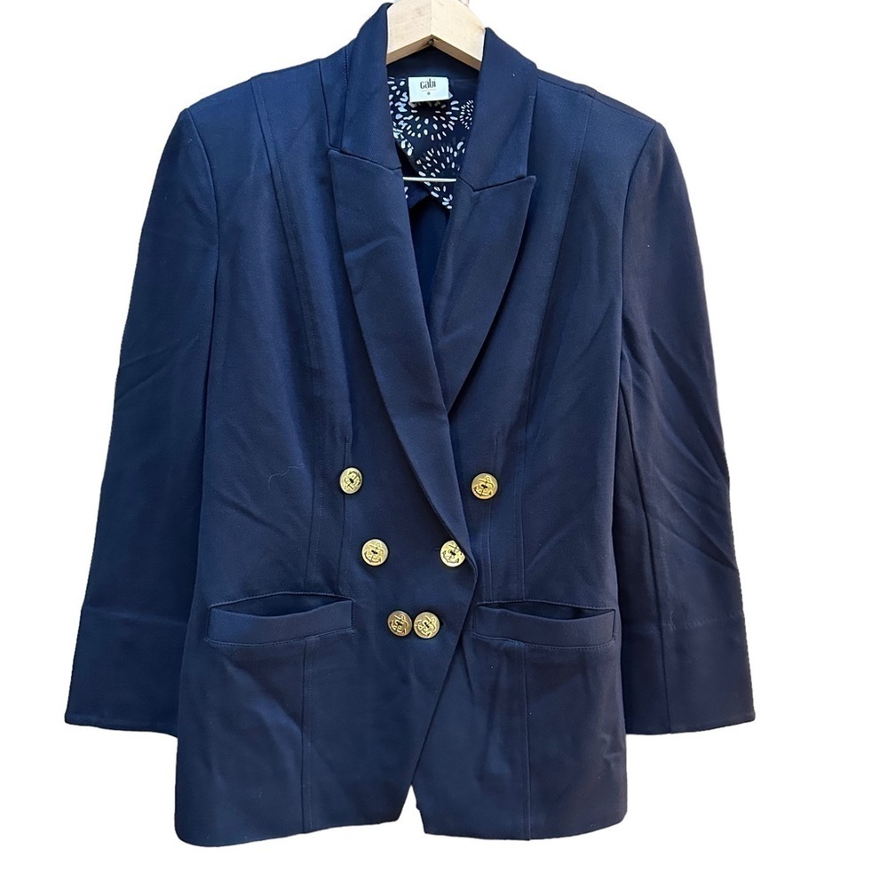 Cabi Blazer Grand Slam Nautical Navy Old Money Academia Corpcore Womens Size‎ 8